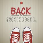 Creative concept with Back to school theme - vector illustration